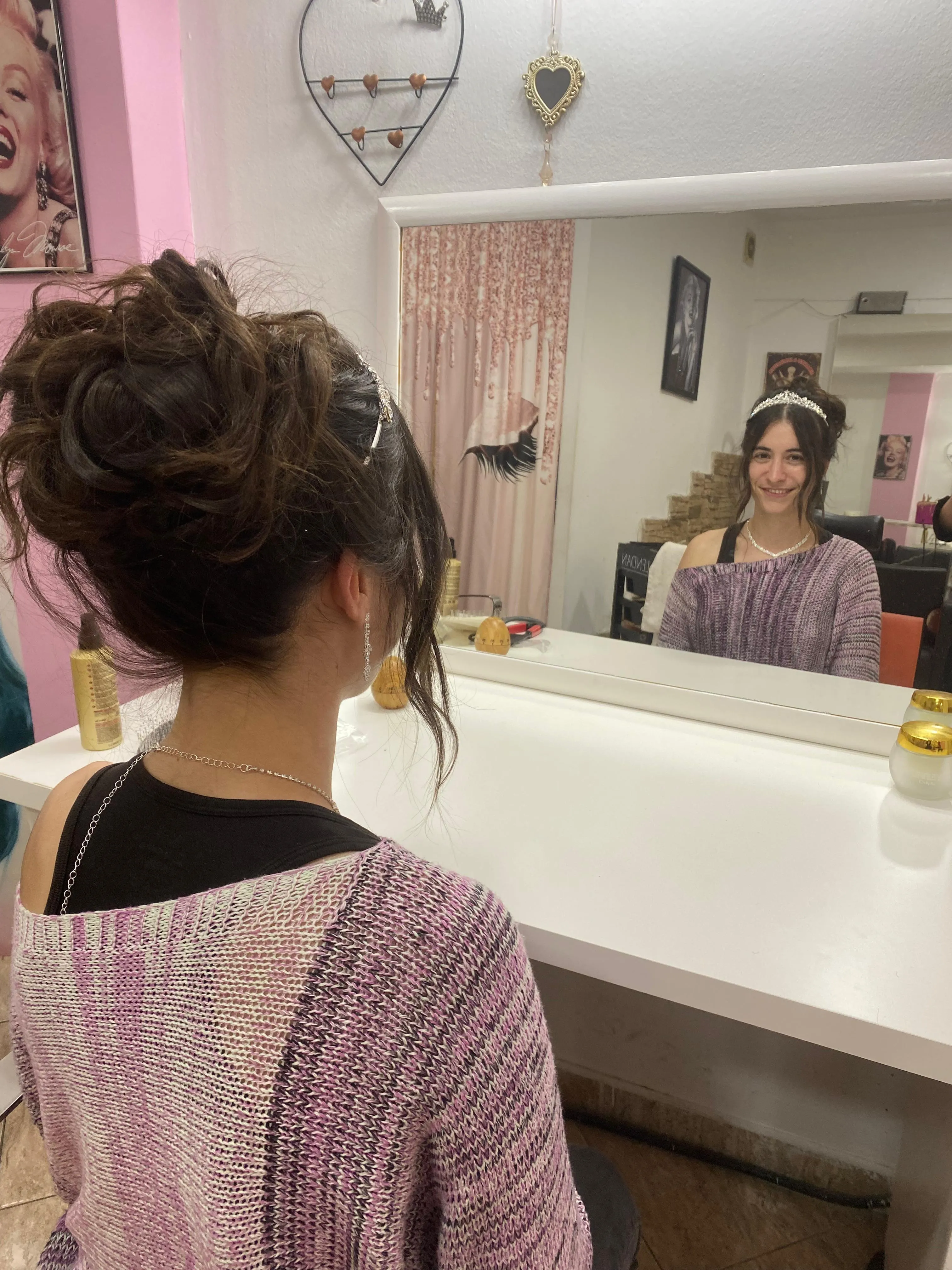 Maquillaje y peinado de novia - Peluquería Jenver